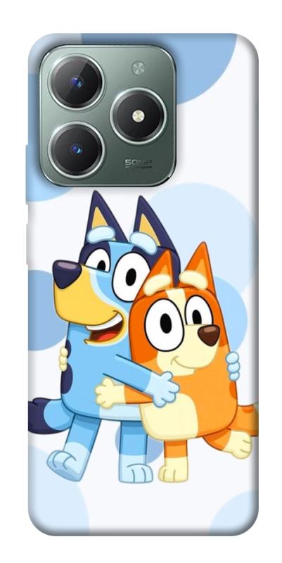 Чохол itsPrint Bluey and bingo для Realme C61 4G, дитячі, купити оптом з доставкою
