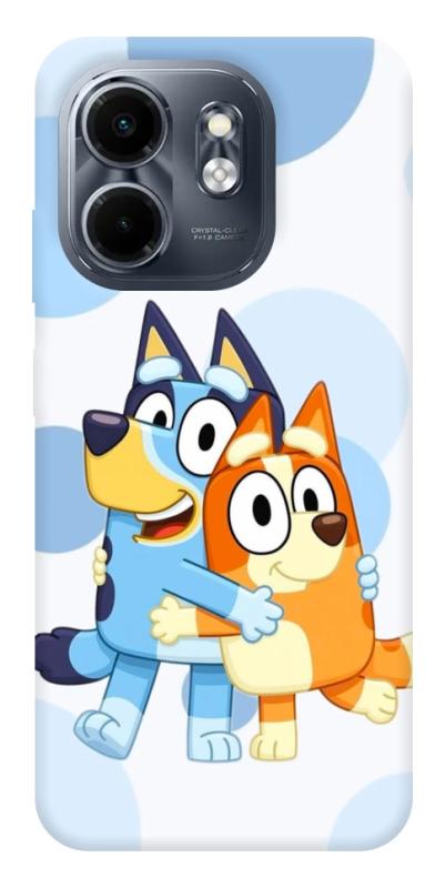 Чохол itsPrint Bluey and bingo для Infinix Smart 9 4G / Hot 50i, дитячі, купити оптом з доставкою