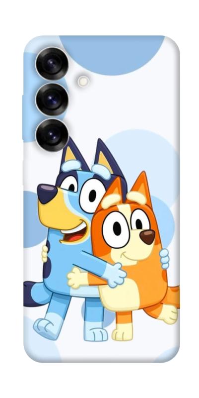 Чохол itsPrint Bluey and bingo для Samsung Galaxy S25+, дитячі, купити оптом з доставкою