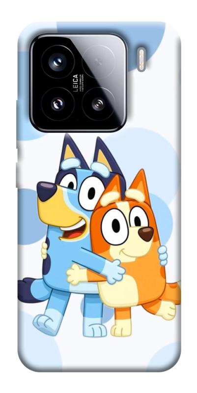 Чохол itsPrint Bluey and bingo для Xiaomi 15, дитячі, купити оптом з доставкою