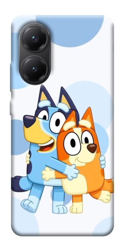 Чохол itsPrint Bluey and bingo для Xiaomi Poco X7 Pro, дитячі, купити оптом з доставкою