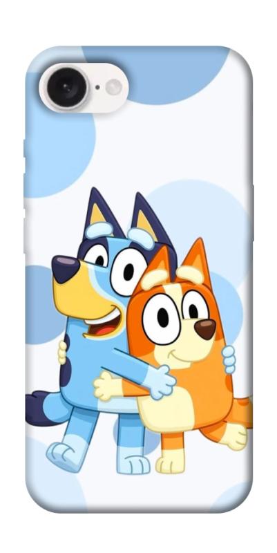Чехол itsPrint Bluey and bingo для Apple iPhone 16e (6.1"), детские, купить оптом с доставкой