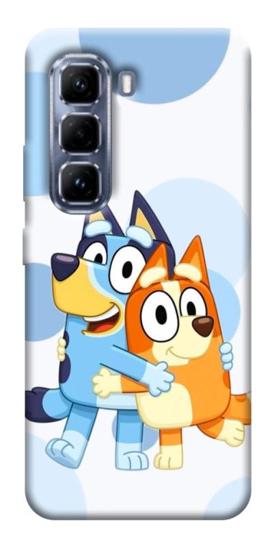 Чехол itsPrint Bluey and bingo для Infinix Hot 50 Pro, детские, купить оптом с доставкой