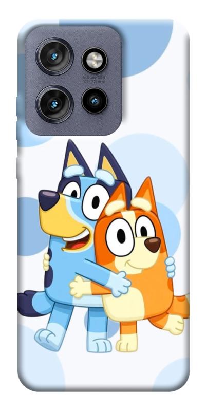 Чехол itsPrint Bluey and bingo для Motorola Edge 50 Neo, детские, купить оптом с доставкой
