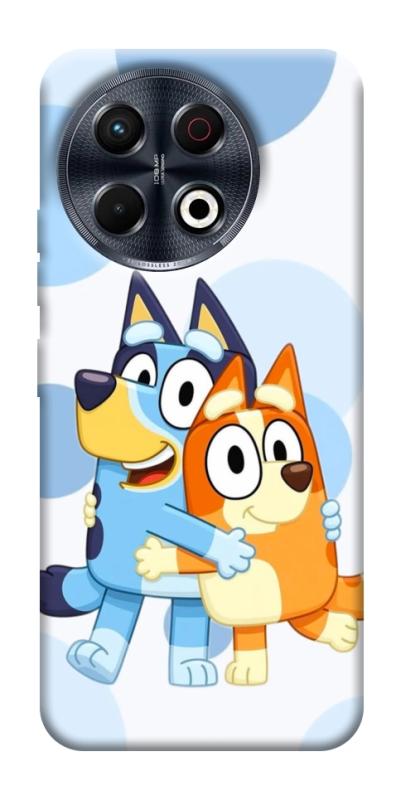 Чехол itsPrint Bluey and bingo для TECNO Spark 30 Pro (KL7), детские, купить оптом с доставкой