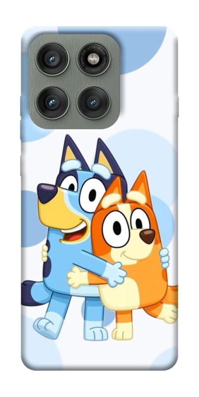 Чехол itsPrint Bluey and bingo для Motorola Edge 60 Pro, детские, купить оптом с доставкой