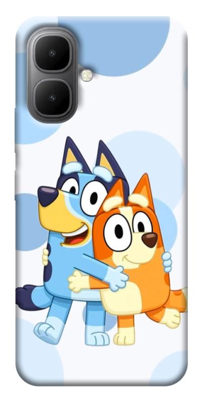 Чехол itsPrint Bluey and bingo для Infinix Smart 10, детские, купить оптом с доставкой