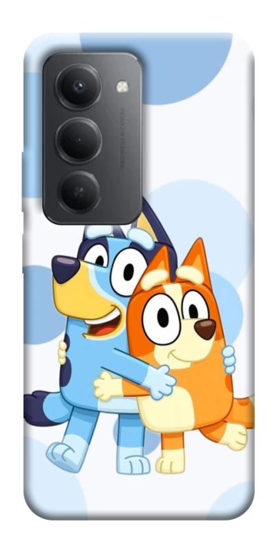 Чехол itsPrint Bluey and bingo для Xiaomi Redmi 15 4G (Global) / 5G, детские, купить оптом с доставкой