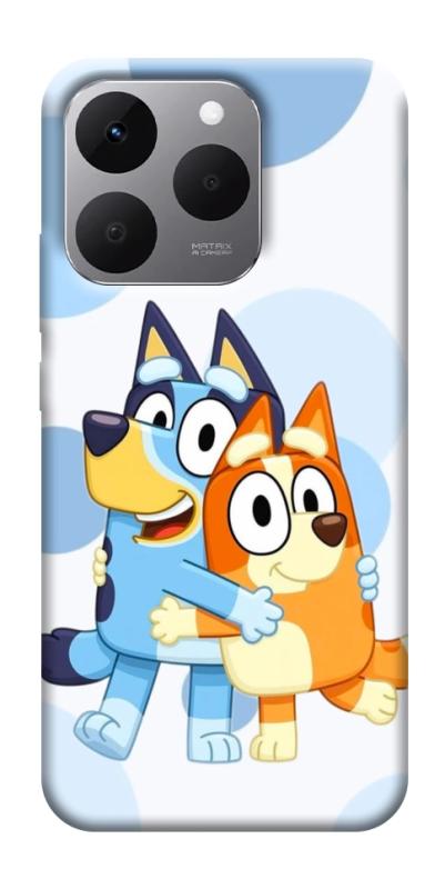 Чехол itsPrint Bluey and bingo для Realme 15T, детские, купить оптом с доставкой