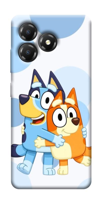 Чехол itsPrint Bluey and bingo для ZTE Blade A36, детские, купить оптом с доставкой