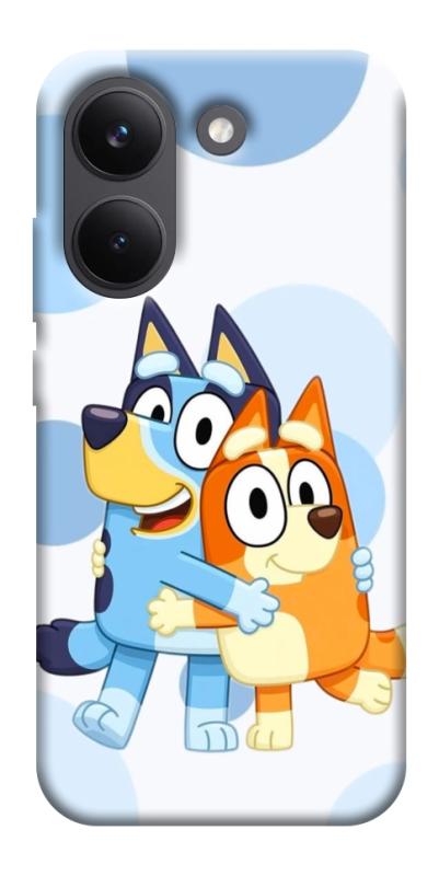 Чохол itsPrint Bluey and bingo для Xiaomi Poco X8 Pro, дитячі, купити оптом з доставкою