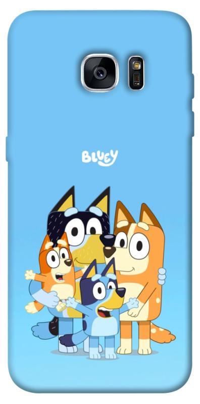 Чехол itsPrint Bluey family для Samsung G935F Galaxy S7 Edge, детские, купить оптом с доставкой