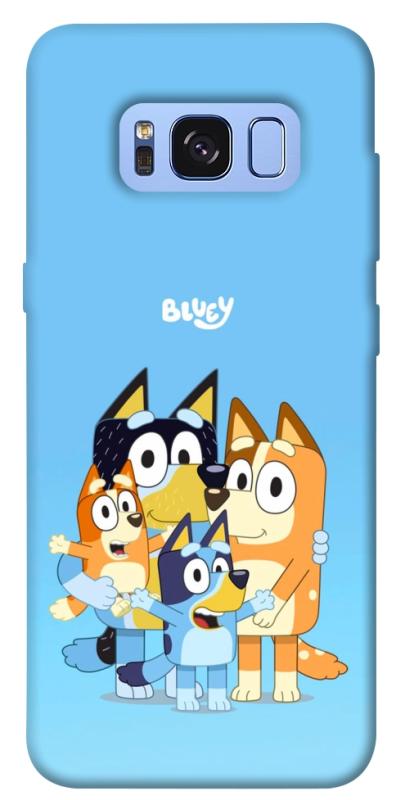 Чехол itsPrint Bluey family для Samsung G950 Galaxy S8, детские, купить оптом с доставкой