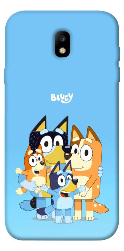 Чохол itsPrint Bluey family для Samsung J730 Galaxy J7 (2017), дитячі, купити оптом з доставкою