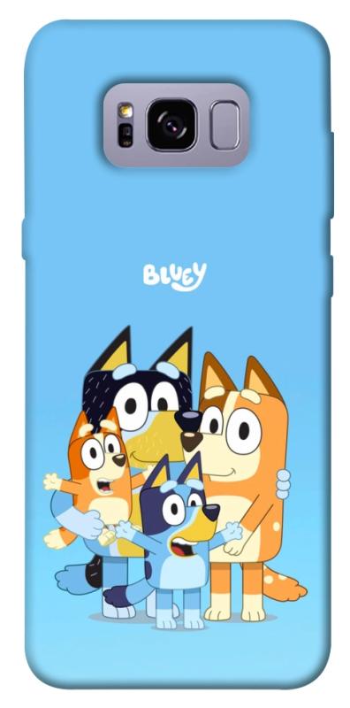 Чехол itsPrint Bluey family для Samsung G955 Galaxy S8 Plus, детские, купить оптом с доставкой