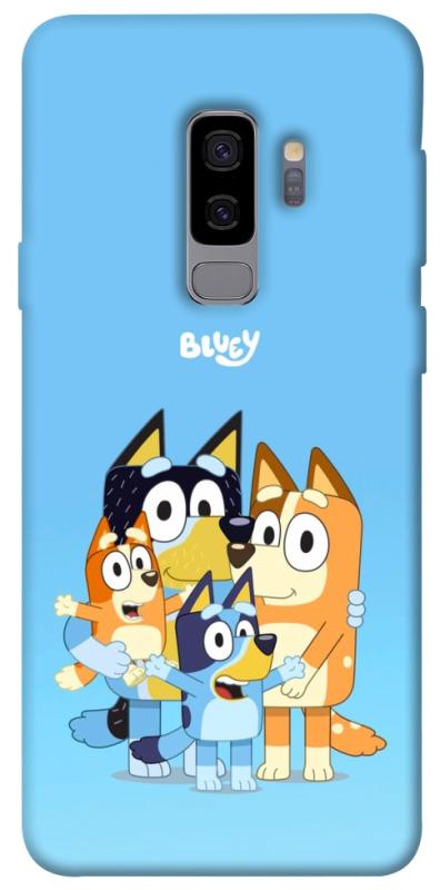 Чохол itsPrint Bluey family для Samsung Galaxy S9+, дитячі, купити оптом з доставкою