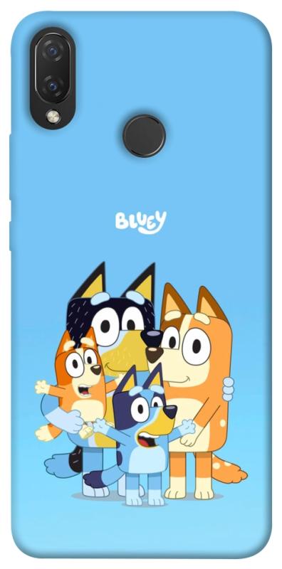 Чехол itsPrint Bluey family для Huawei P Smart+ (nova 3i), детские, купить оптом с доставкой