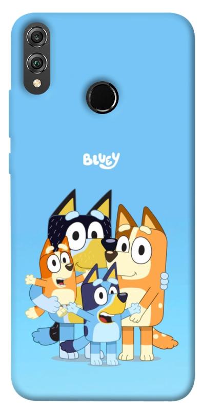 Чехол itsPrint Bluey family для Huawei Honor 8X, детские, купить оптом с доставкой