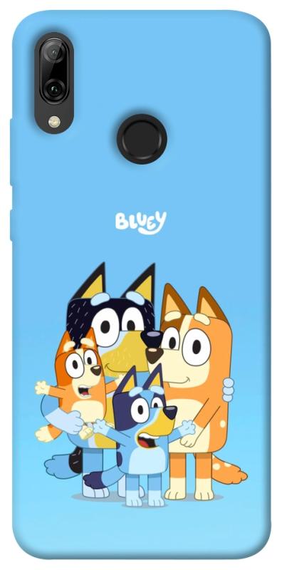 Чехол itsPrint Bluey family для Huawei P Smart (2019), детские, купить оптом с доставкой