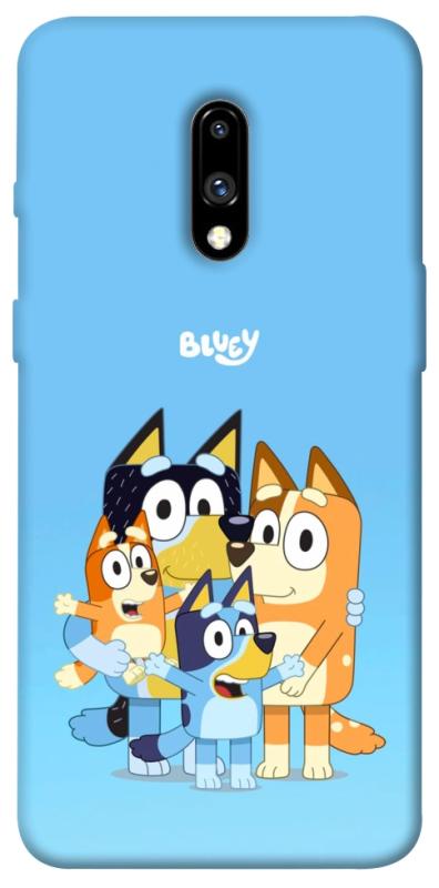 Чехол itsPrint Bluey family для OnePlus 7, детские, купить оптом с доставкой