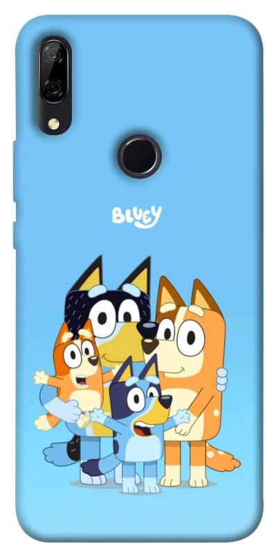 Чехол itsPrint Bluey family для Huawei P Smart Z, детские, купить оптом с доставкой