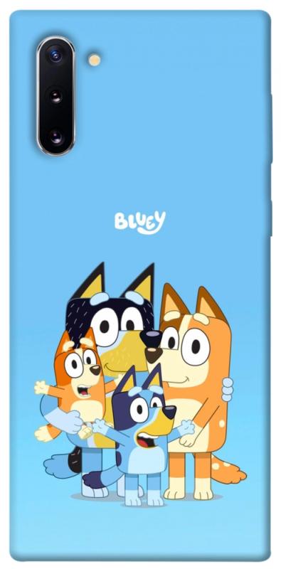 Чехол itsPrint Bluey family для Samsung Galaxy Note 10, детские, купить оптом с доставкой