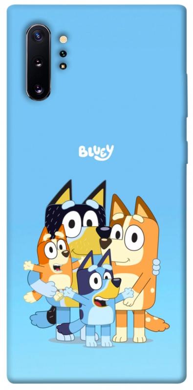 Чехол itsPrint Bluey family для Samsung Galaxy Note 10 Plus, детские, купить оптом с доставкой