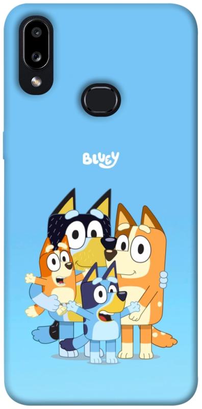 Чохол itsPrint Bluey family для Samsung Galaxy A10s, дитячі, купити оптом з доставкою