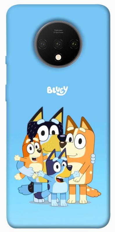 Чехол itsPrint Bluey family для OnePlus 7T, детские, купить оптом с доставкой