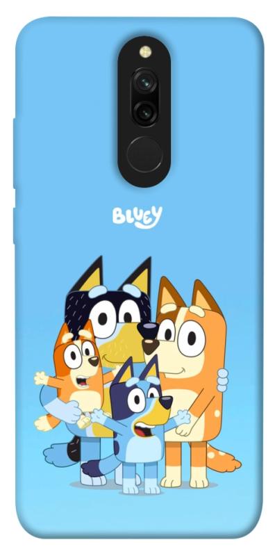 Чехол itsPrint Bluey family для Xiaomi Redmi 8, детские, купить оптом с доставкой