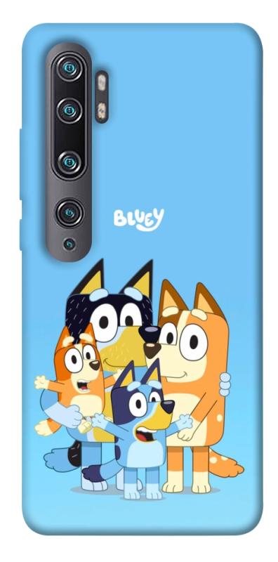 Чехол itsPrint Bluey family для Xiaomi Mi Note 10 / Note 10 Pro / Mi CC9 Pro, детские, купить оптом с доставкой