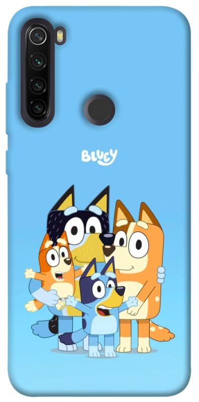 Чохол itsPrint Bluey family для Xiaomi Redmi Note 8T, дитячі, купити оптом з доставкою