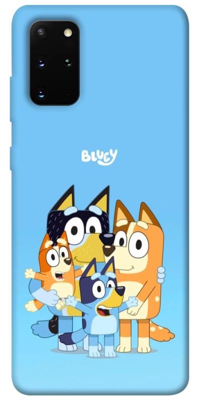 Чехол itsPrint Bluey family для Samsung Galaxy S20+, детские, купить оптом с доставкой