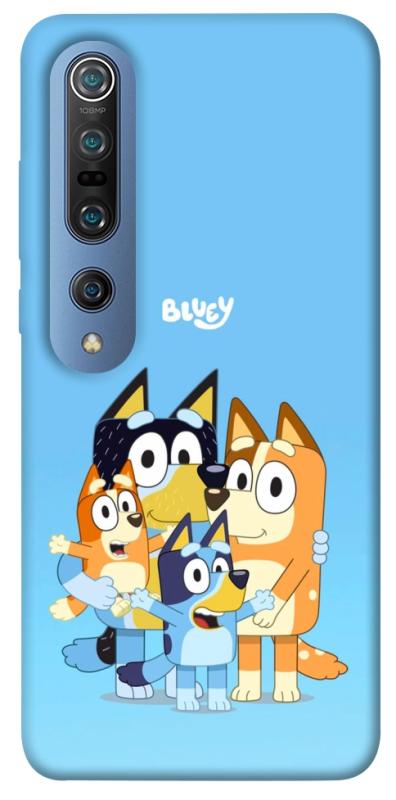 Чехол itsPrint Bluey family для Xiaomi Mi 10 / Mi 10 Pro, детские, купить оптом с доставкой