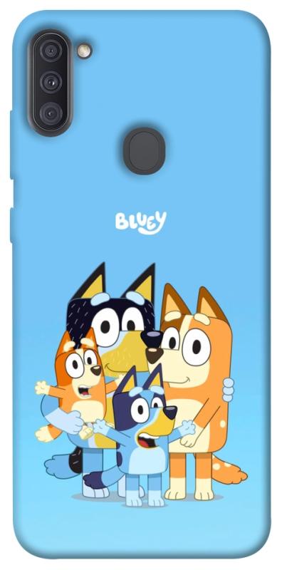 Чехол itsPrint Bluey family для Samsung Galaxy A11, детские, купить оптом с доставкой