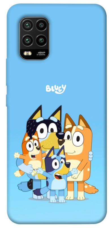 Чехол itsPrint Bluey family для Xiaomi Mi 10 Lite, детские, купить оптом с доставкой