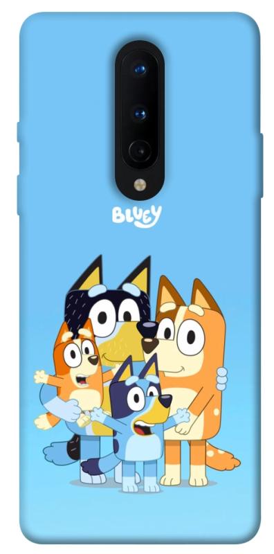 Чехол itsPrint Bluey family для OnePlus 8, детские, купить оптом с доставкой