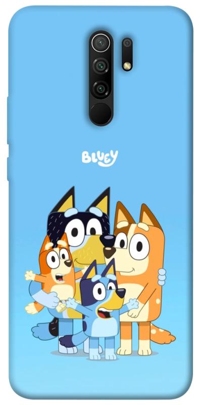 Чехол itsPrint Bluey family для Xiaomi Redmi 9, детские, купить оптом с доставкой