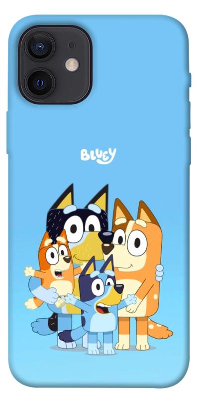 Чехол itsPrint Bluey family для Apple iPhone 12 Pro (6.1"), детские, купить оптом с доставкой