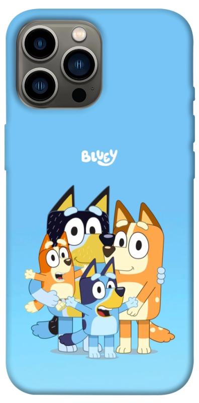 Чехол itsPrint Bluey family для Apple iPhone 12 Pro Max (6.7"), детские, купить оптом с доставкой