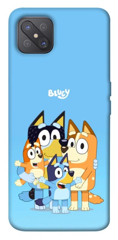 Чехол itsPrint Bluey family для Oppo A92s, детские, купить оптом с доставкой