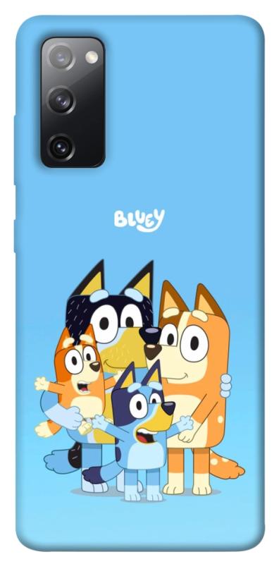 Чехол itsPrint Bluey family для Samsung Galaxy S20 FE, детские, купить оптом с доставкой