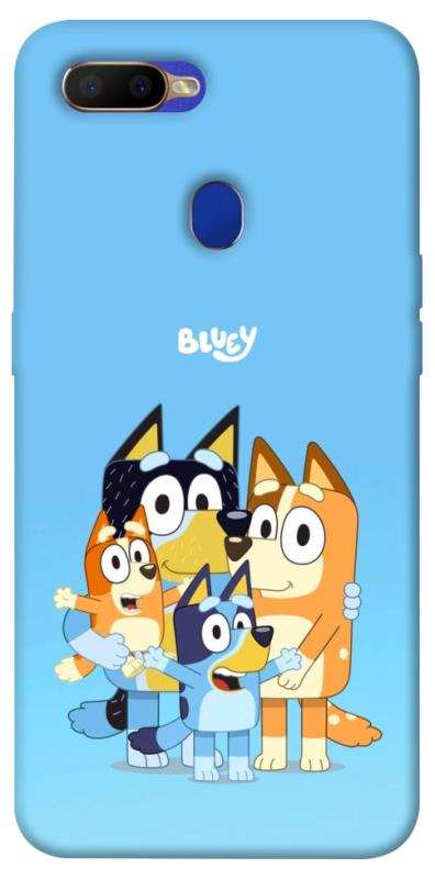 Чехол itsPrint Bluey family для Oppo A5s / Oppo A12, детские, купить оптом с доставкой