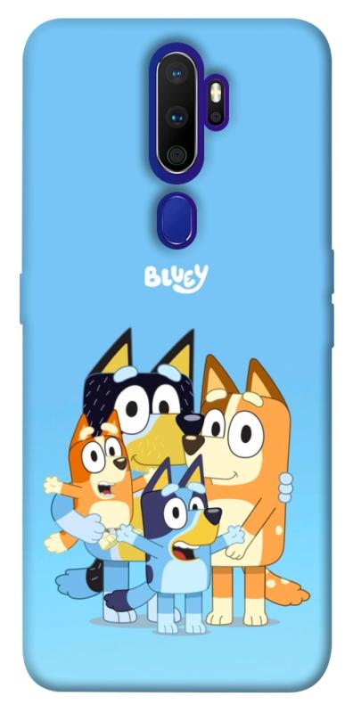 Чехол itsPrint Bluey family для Oppo A5 (2020) / Oppo A9 (2020), детские, купить оптом с доставкой