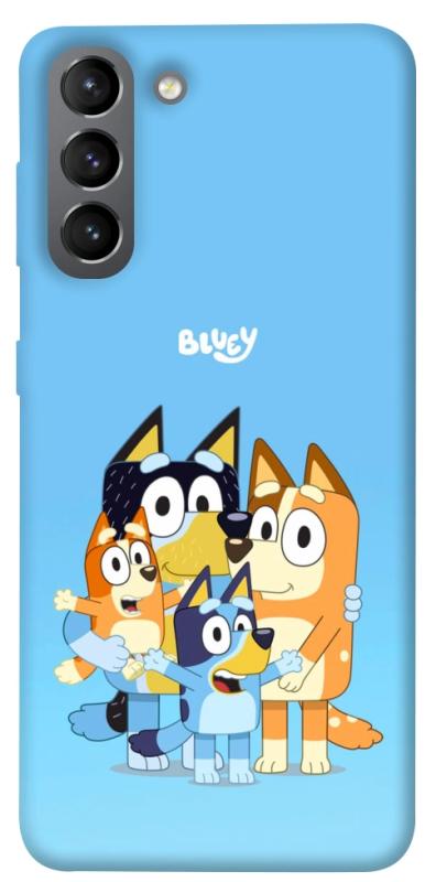 Чехол itsPrint Bluey family для Samsung Galaxy S21, детские, купить оптом с доставкой