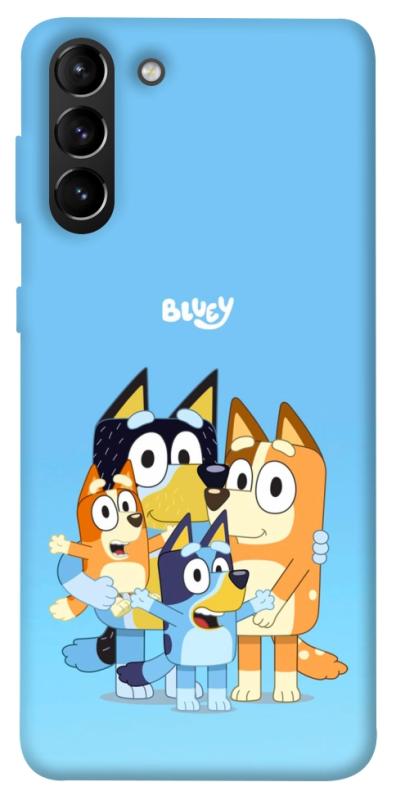 Чехол itsPrint Bluey family для Samsung Galaxy S21+, детские, купить оптом с доставкой