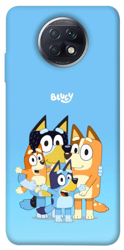 Чехол itsPrint Bluey family для Xiaomi Redmi Note 9 5G / Note 9T, детские, купить оптом с доставкой