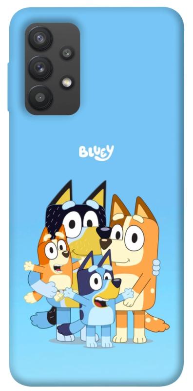 Чехол itsPrint Bluey family для Samsung Galaxy A32 (A325F) 4G, детские, купить оптом с доставкой