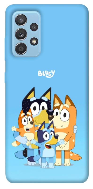 Чохол itsPrint Bluey family для Samsung Galaxy A52 4G / A52 5G, дитячі, купити оптом з доставкою