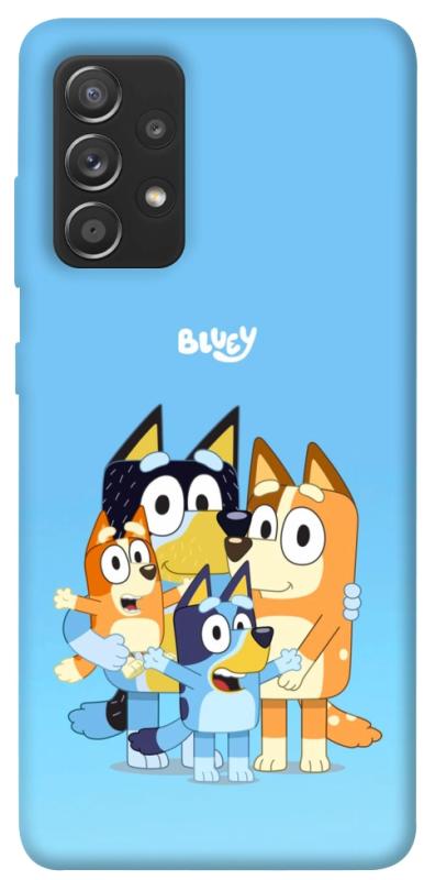 Чехол itsPrint Bluey family для Samsung Galaxy A72 4G / A72 5G, детские, купить оптом с доставкой